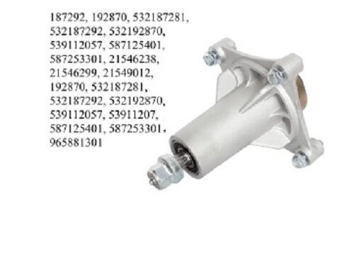 3 Pack-DIXON OEM REPLACEMENT SPINDLE ASSEMBLY 532187292, 532192870