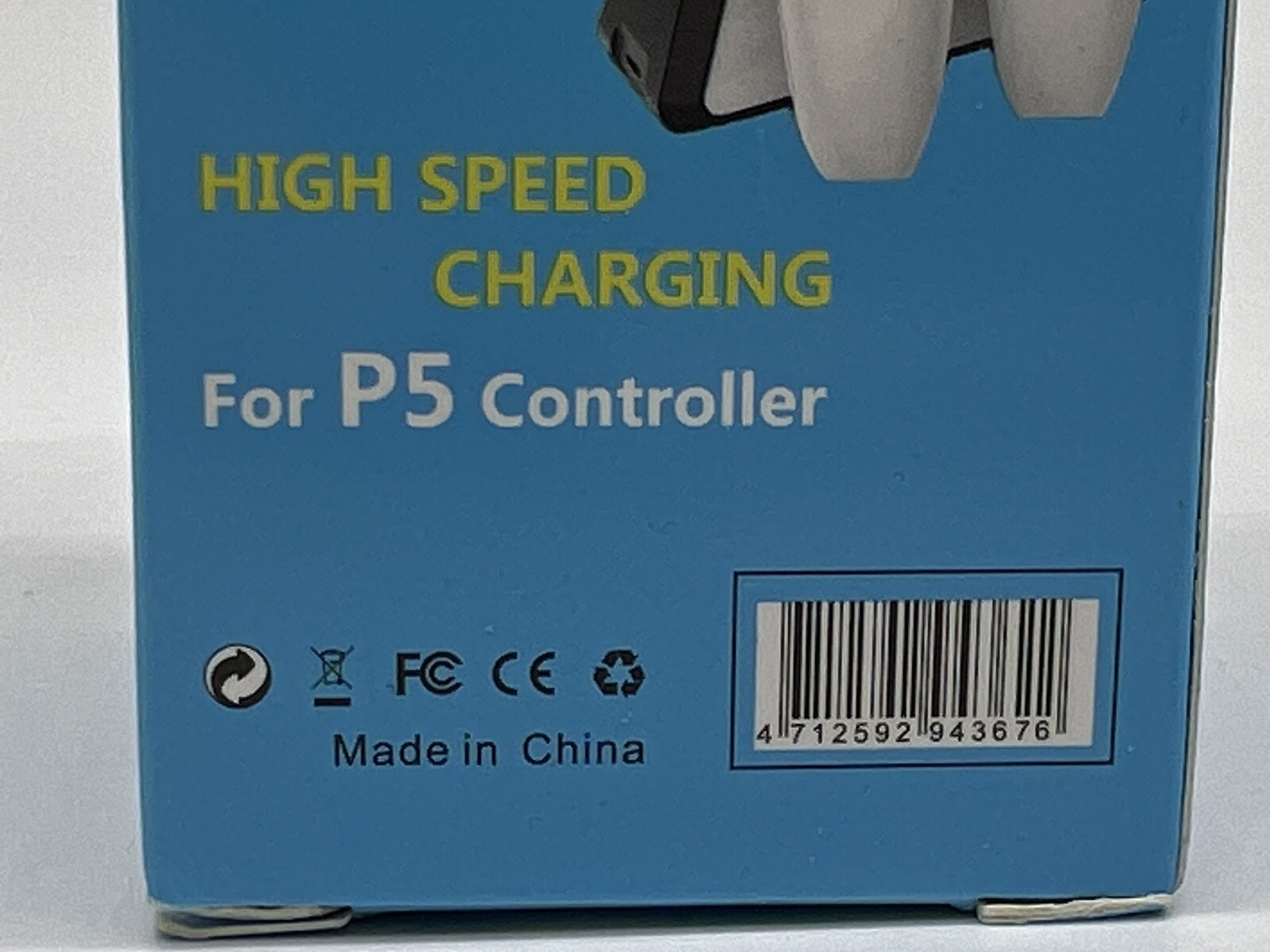 Dual Controller Charging Dock DualSense Charger Stand Station for P5 Controllers