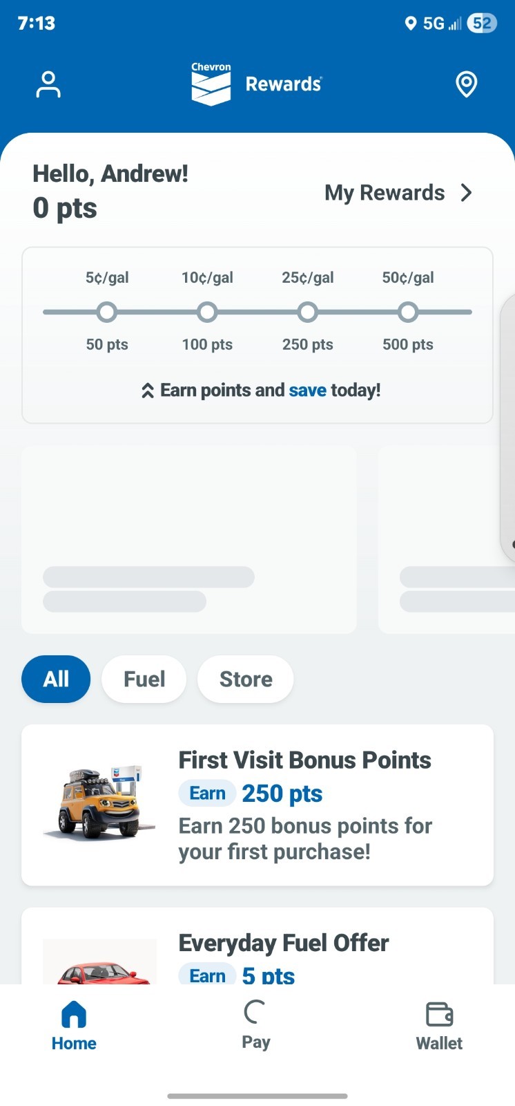 Chevron And Texaco E-giftcard.