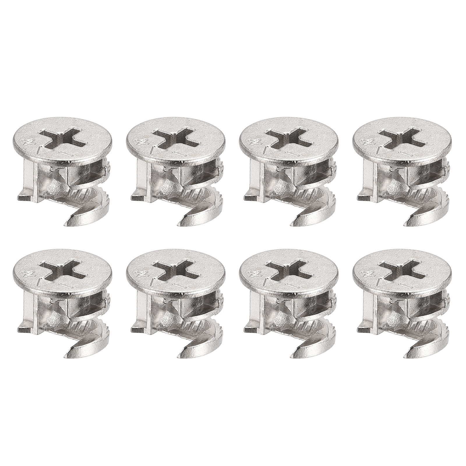 Cam Lock Nut for Furniture, 8pcs 14.6x11.3mm Joint Connector Locking Nuts