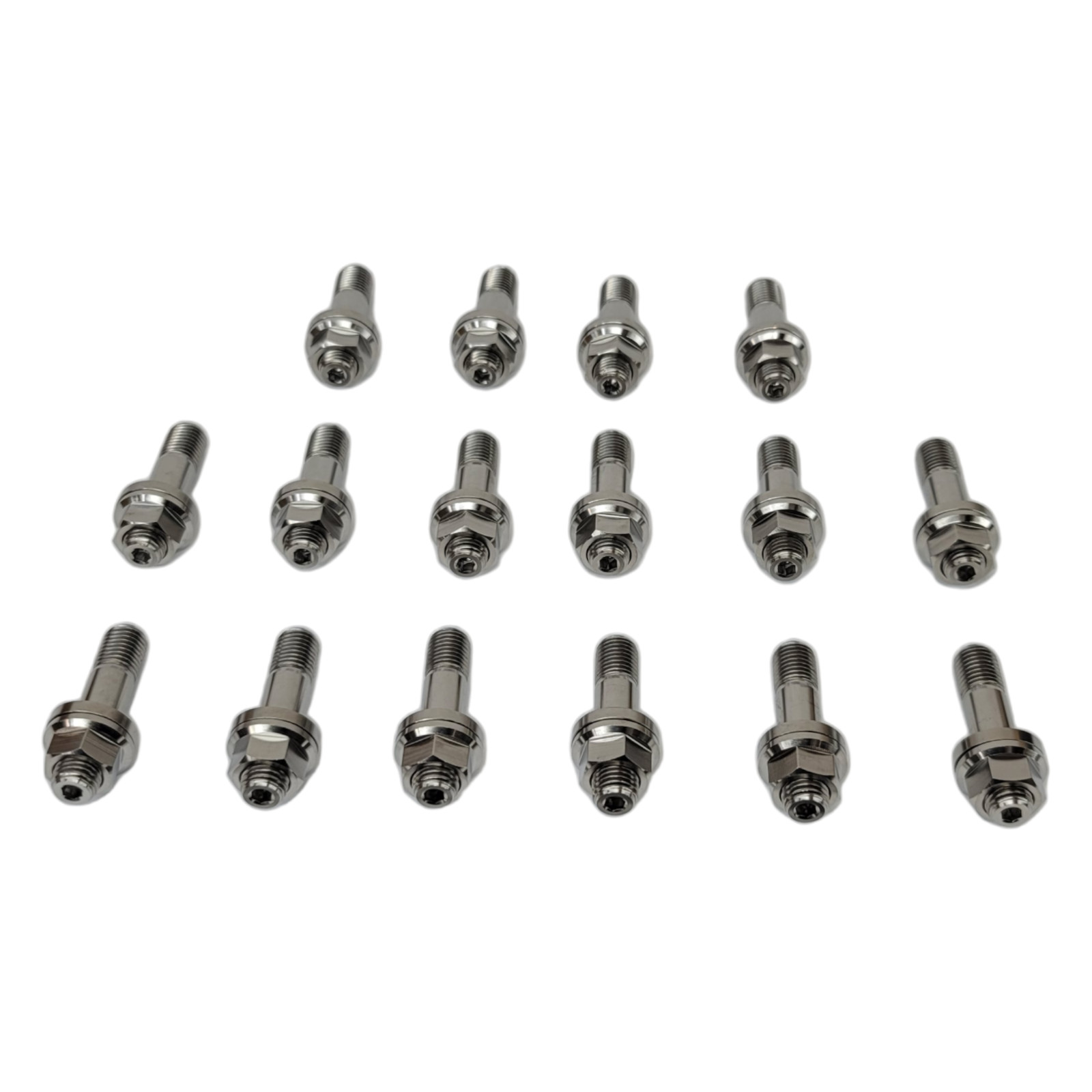 1pc SBP Titanium Exhaust Turbo Header Intake Plenum Manifold Stud Kit M10x1.25
