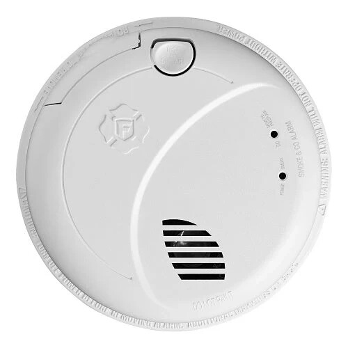 BRK SMCO100V-AC Interconnect Hardwire Smoke and CO Alarm (1046781)