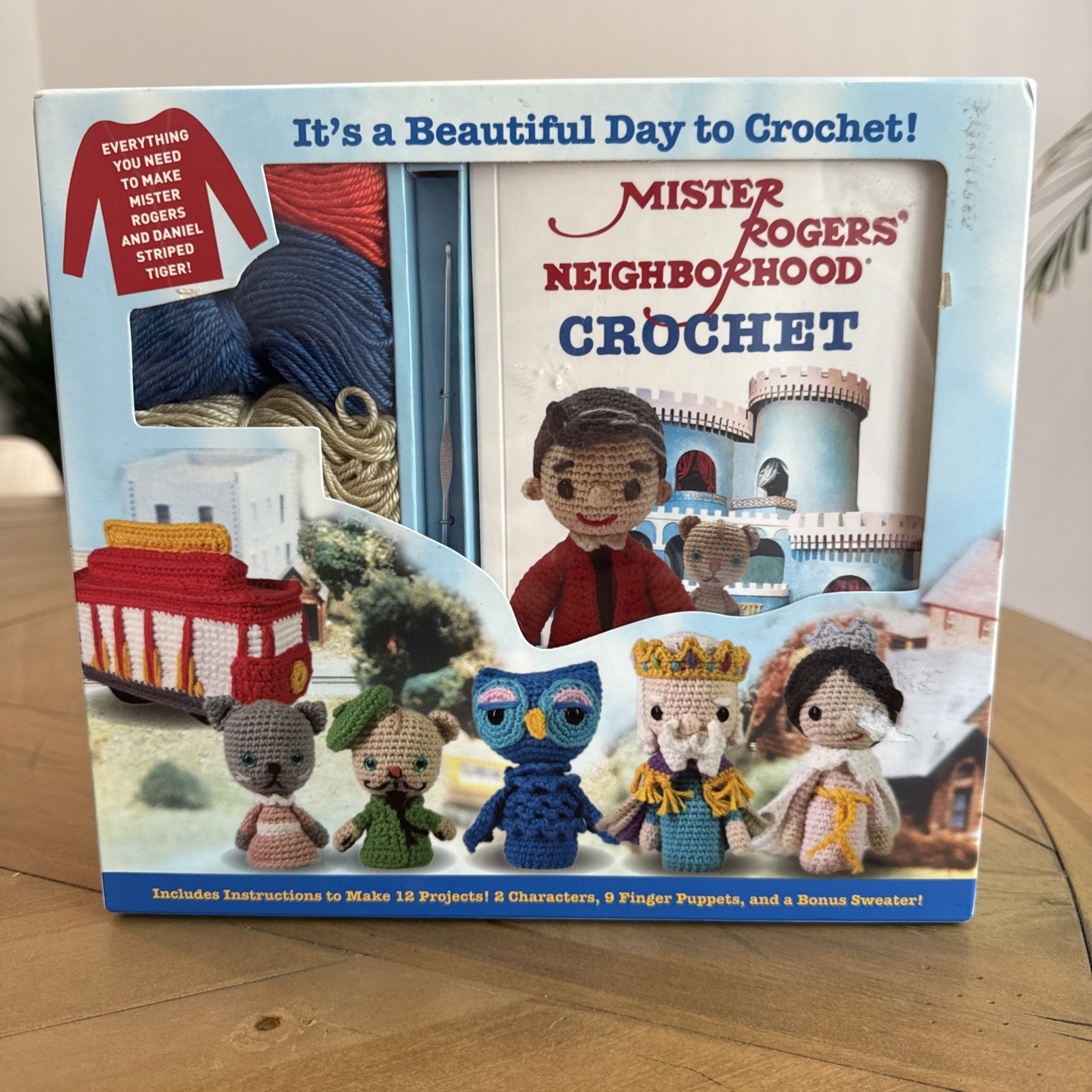 Mister Rogers' Neighborhood Crochet Kit Includes Instructions NEW