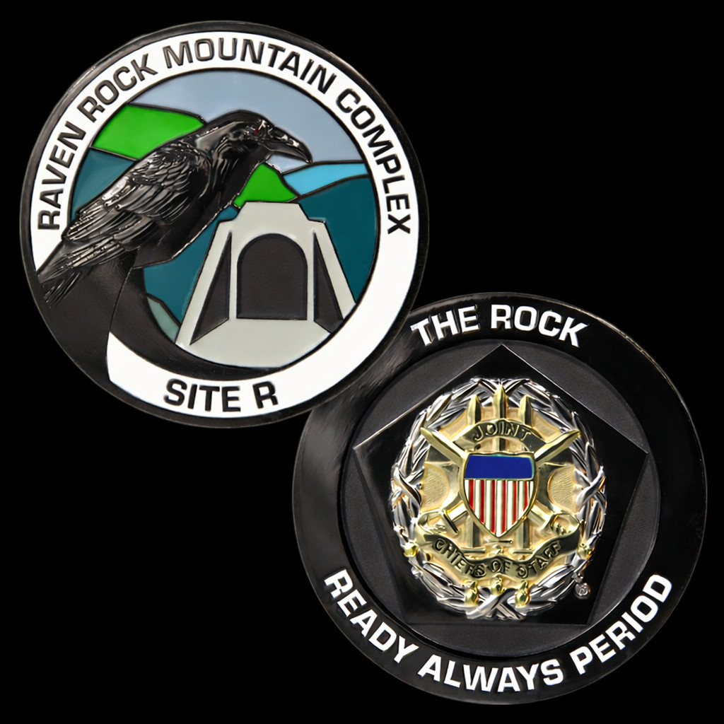 Raven Rock Mountain Complex Site R Challenge Coin