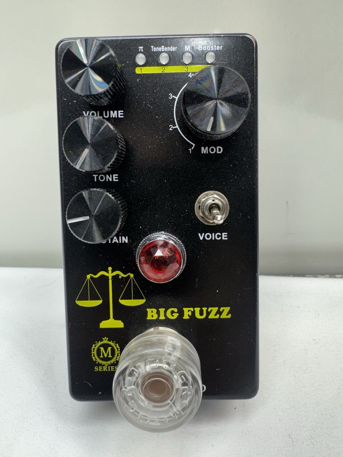 MoskyAudio Big Fuzz 4-in-1 Pedal Distortion Fuzz Booster True Bypass w/ Toggle