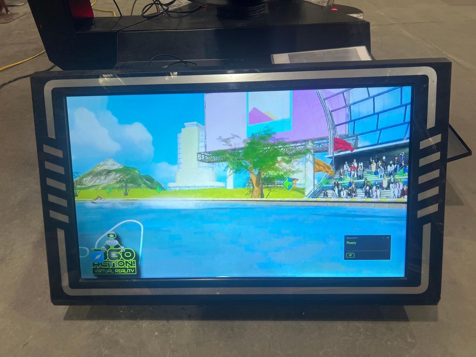 VIRTUAL REALITY VRMOTO MOTORCYCLE SIMULATOR WITH BILL ACCEPTOR