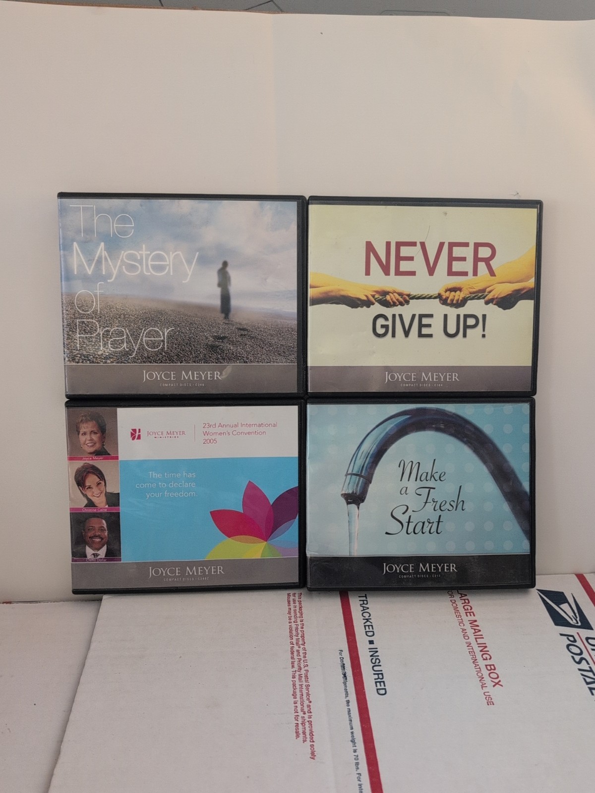 Lot Of 4 Joyce Meyer Audiobooks On CDs #178