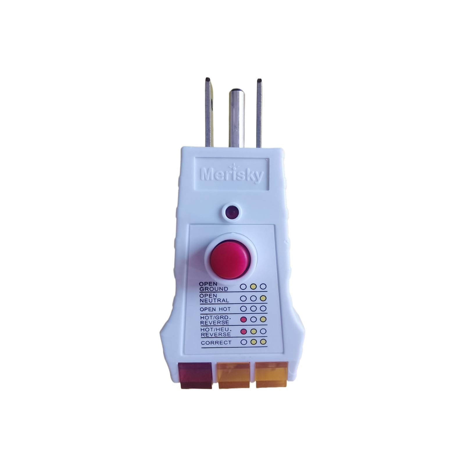 Outlet Tester for Grounding Products, Grounding Tester with GFCI, Receptacle ...