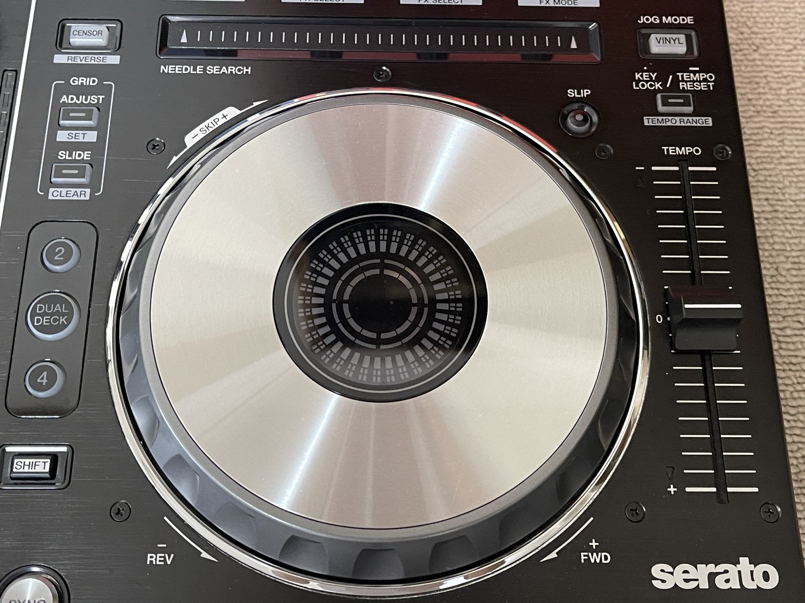 Pioneer DDJ-SX Serato DJ Controller Performance 4ch w/ AC Adapter Tested