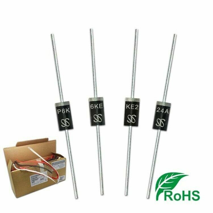 10PCS P6KE33A DO-204AC DO-15 TVS Transient Suppresssion Diodes