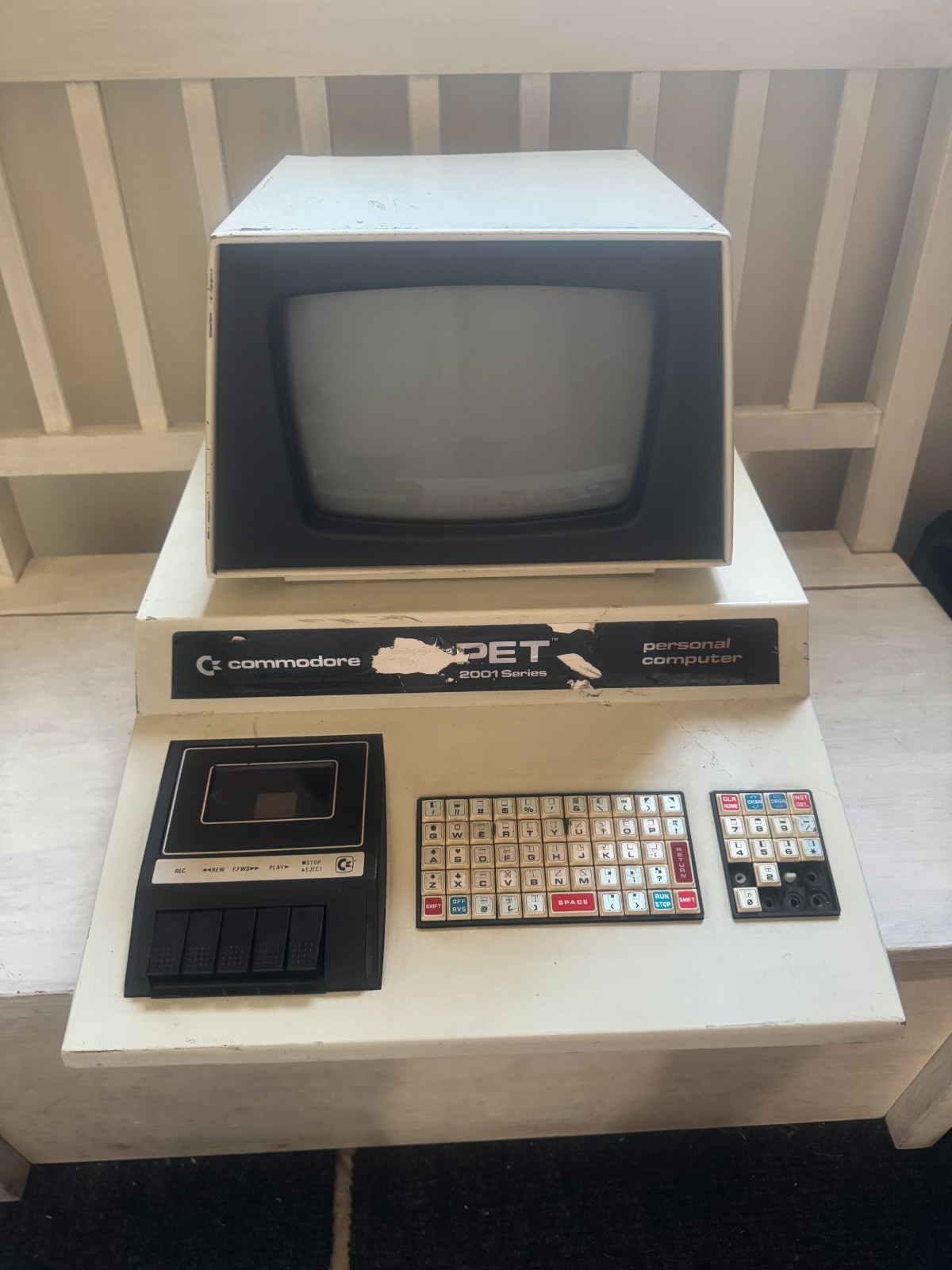 Commodore PET 2001-8  chiclet- original condition - powers up - chiclet keyboard