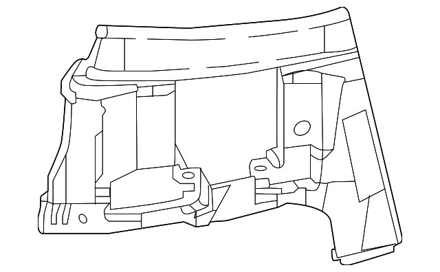 Genuine Ford Blind Spot Detection System Warning Sensor Bracket F1FZ-14D189-A