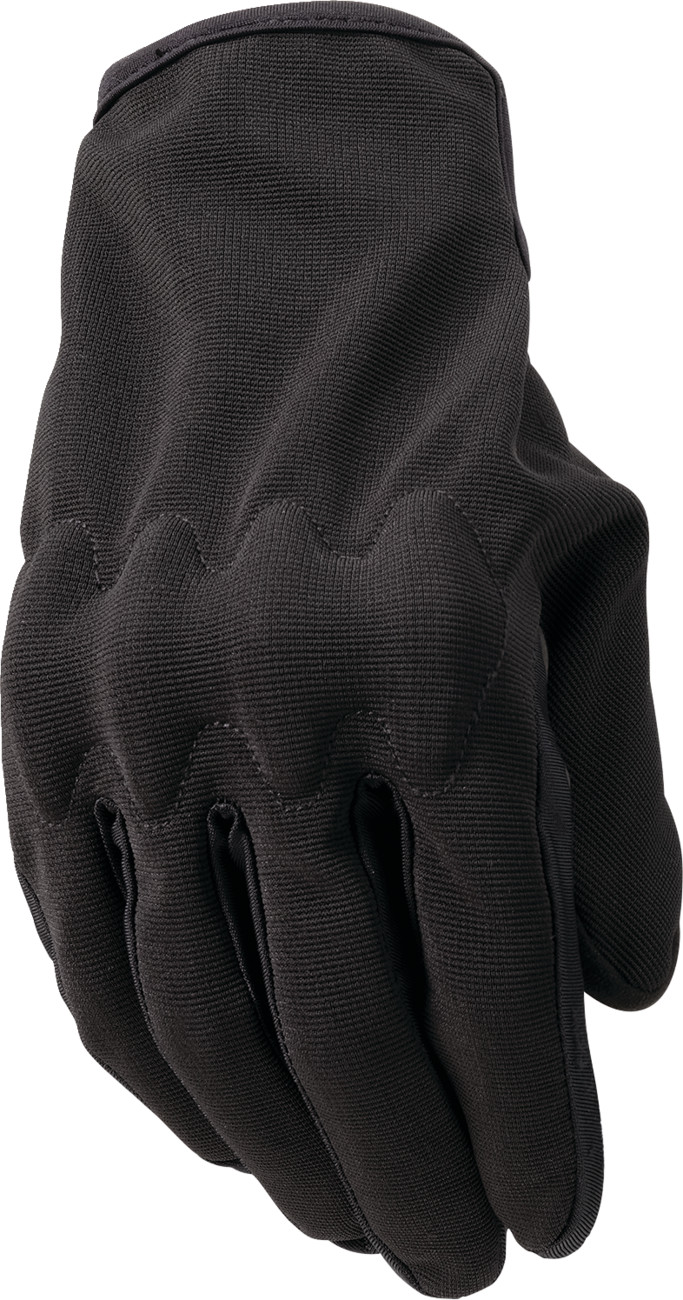 Z1R Slider Gloves Black Large EVA Knuckle Touchscreen 3330-8273