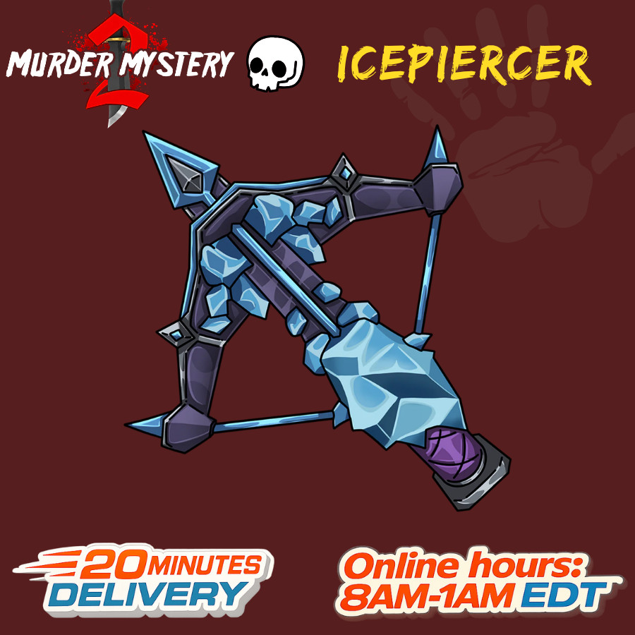 MURDER MYSTERY 2 |MM2 ⚡Icepiercer⚡Cheap + Fast Delivery 🚀