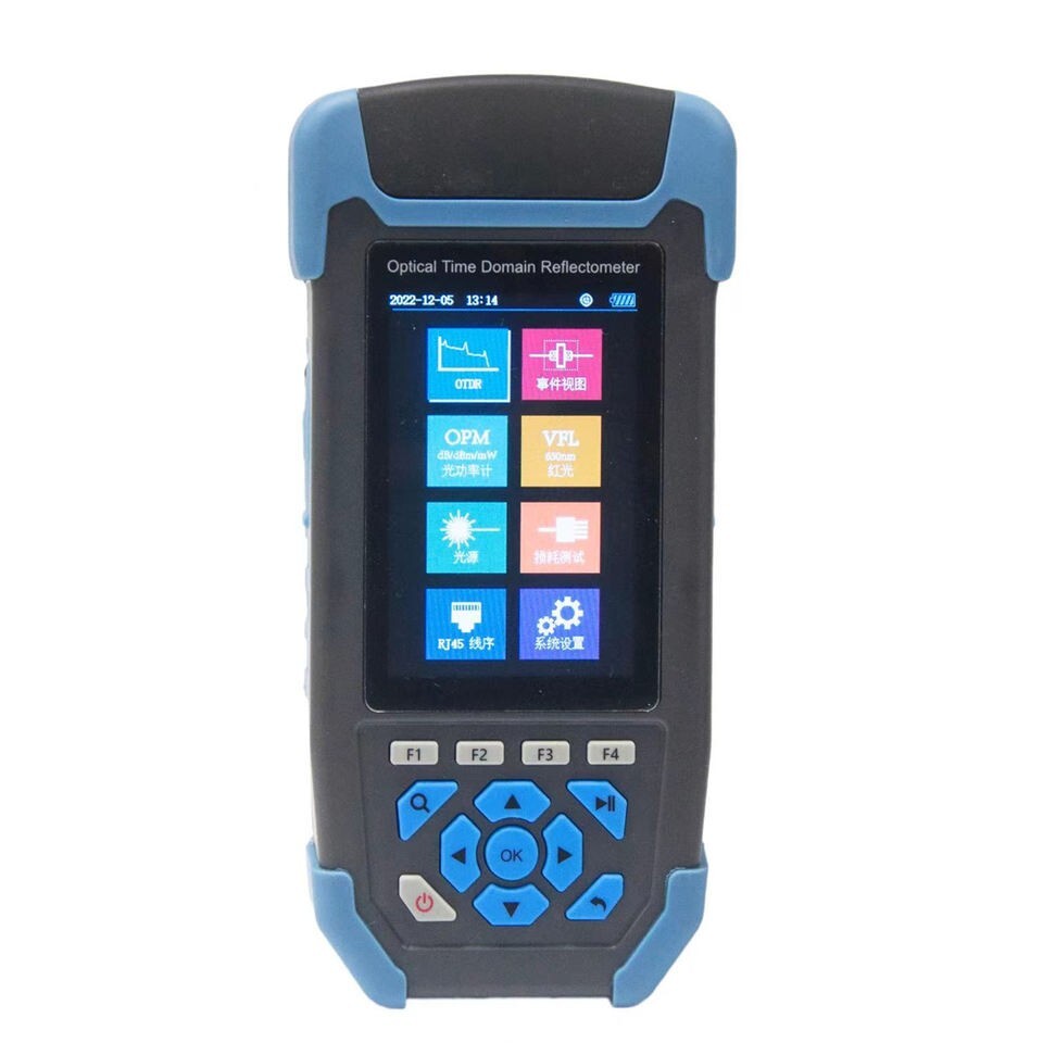 Optical Time Domain Reflectometer OTDR FTTx Fiber Analyzer 8 IN 1 Function Fiber