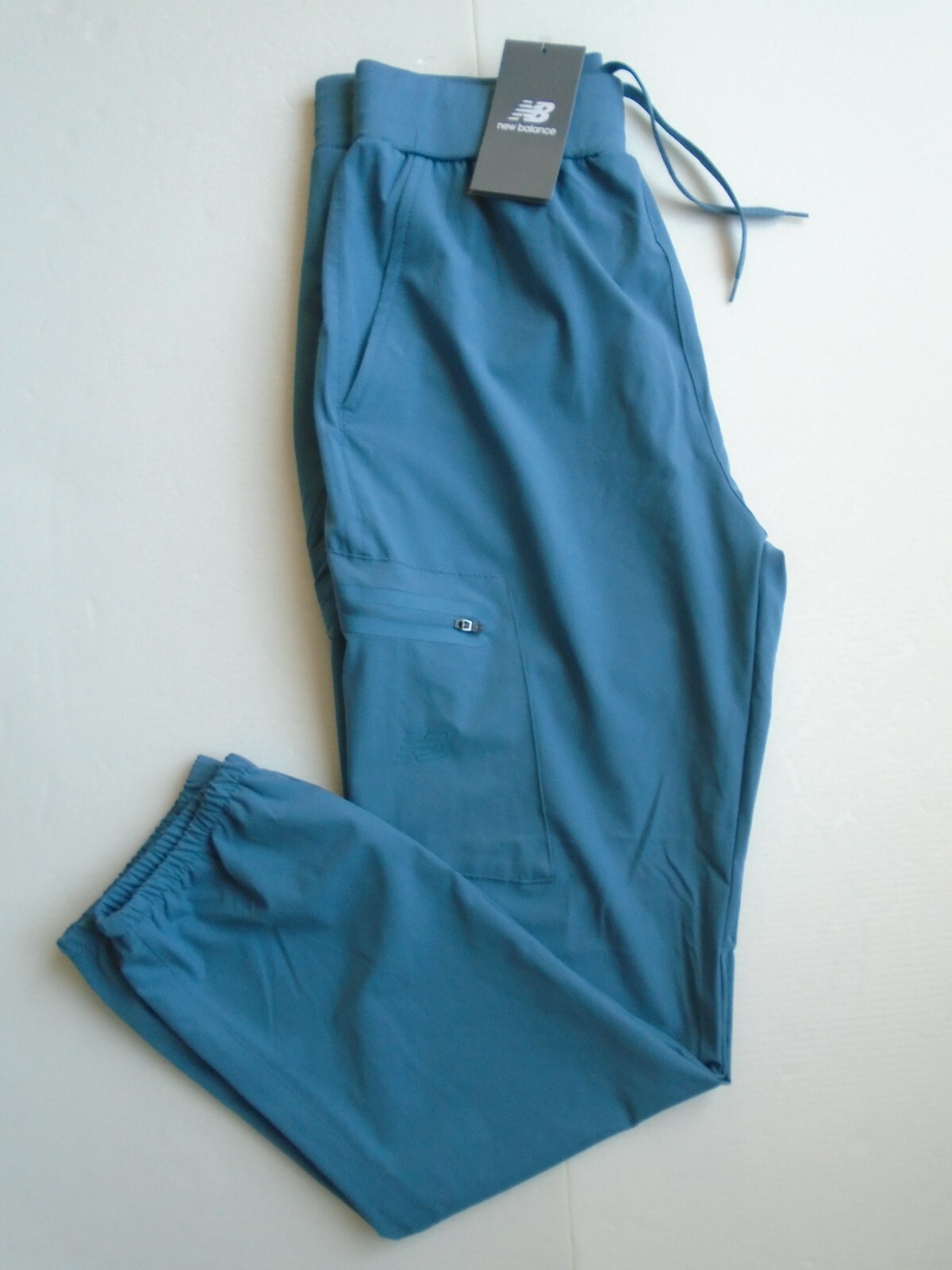 NEW BALANCE All Motion JOGGERS Mens Running Cargo Pants Blue Size  L