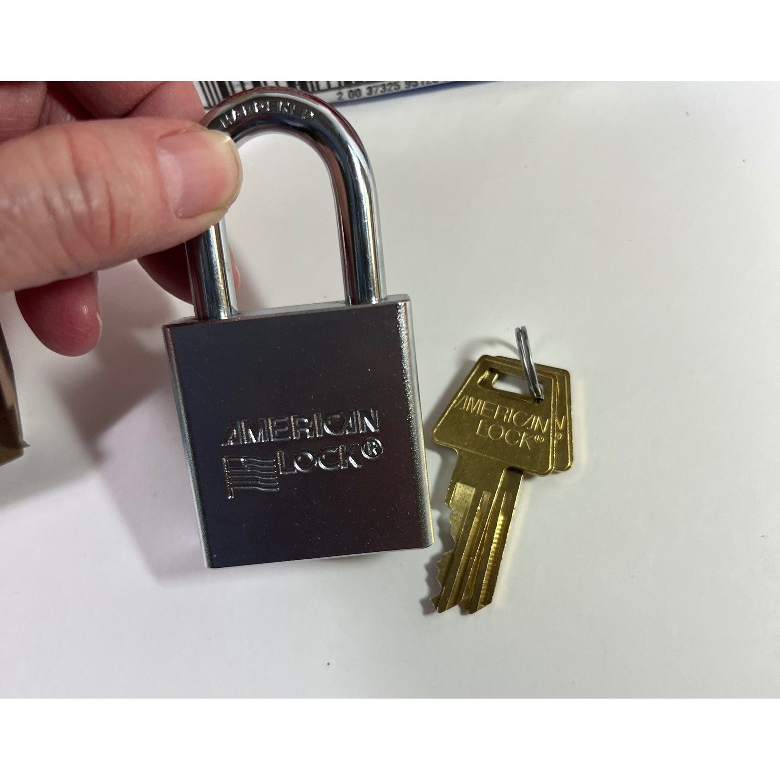 American Lock A5200KA Key 27237 Qty 6 in Box Solid Steel Padlock