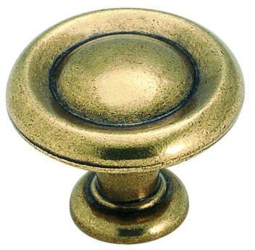 1-1/4" Hint Of Heritage Dome Knob Regency Brass