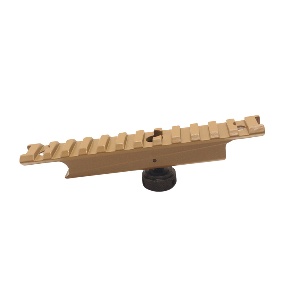 Metal Tactical Rear Sight Carry Handle Mount Adjust Removable Low Profile Mount