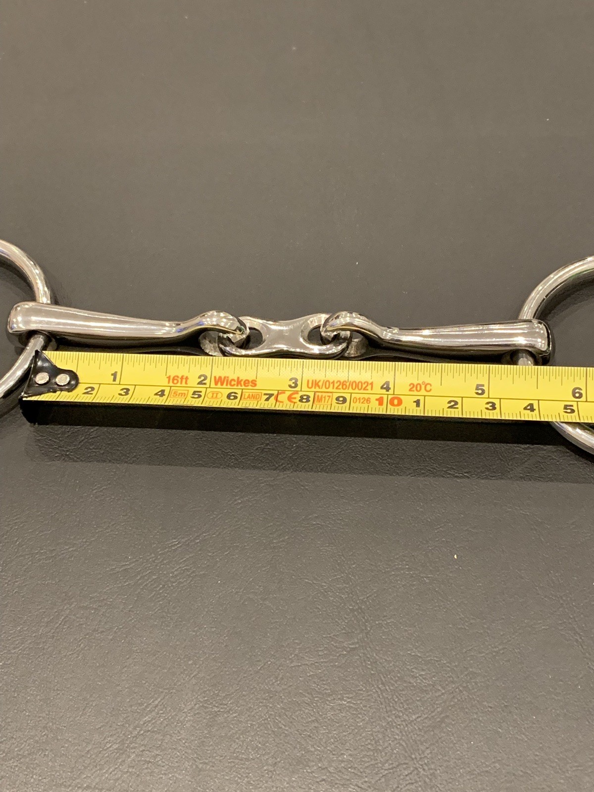 Loose Ring Snaffle Curved Mouth Bit