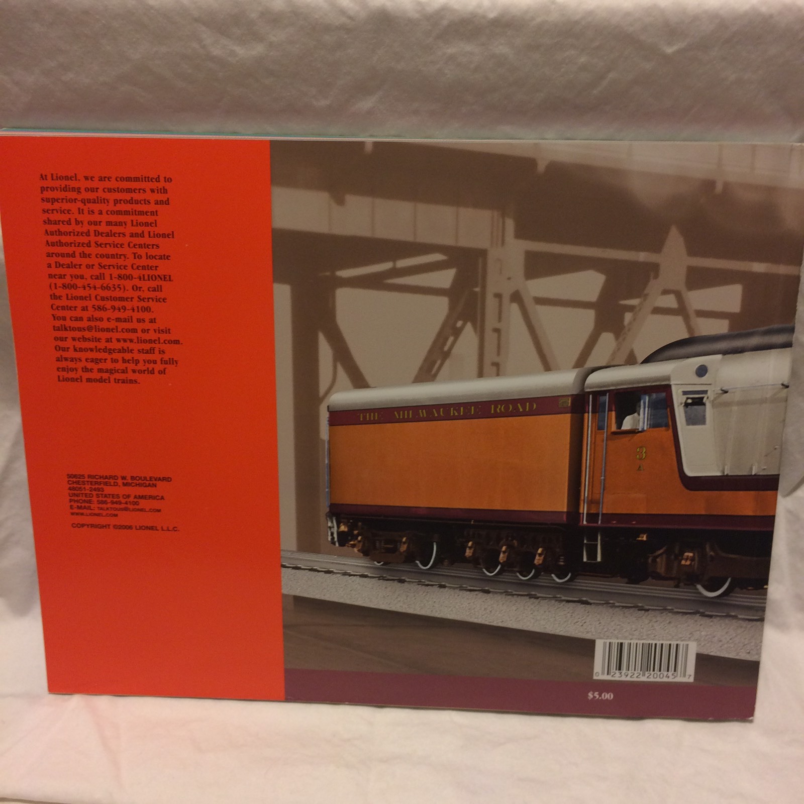Lionel 2006 Train Catalog Volume 1