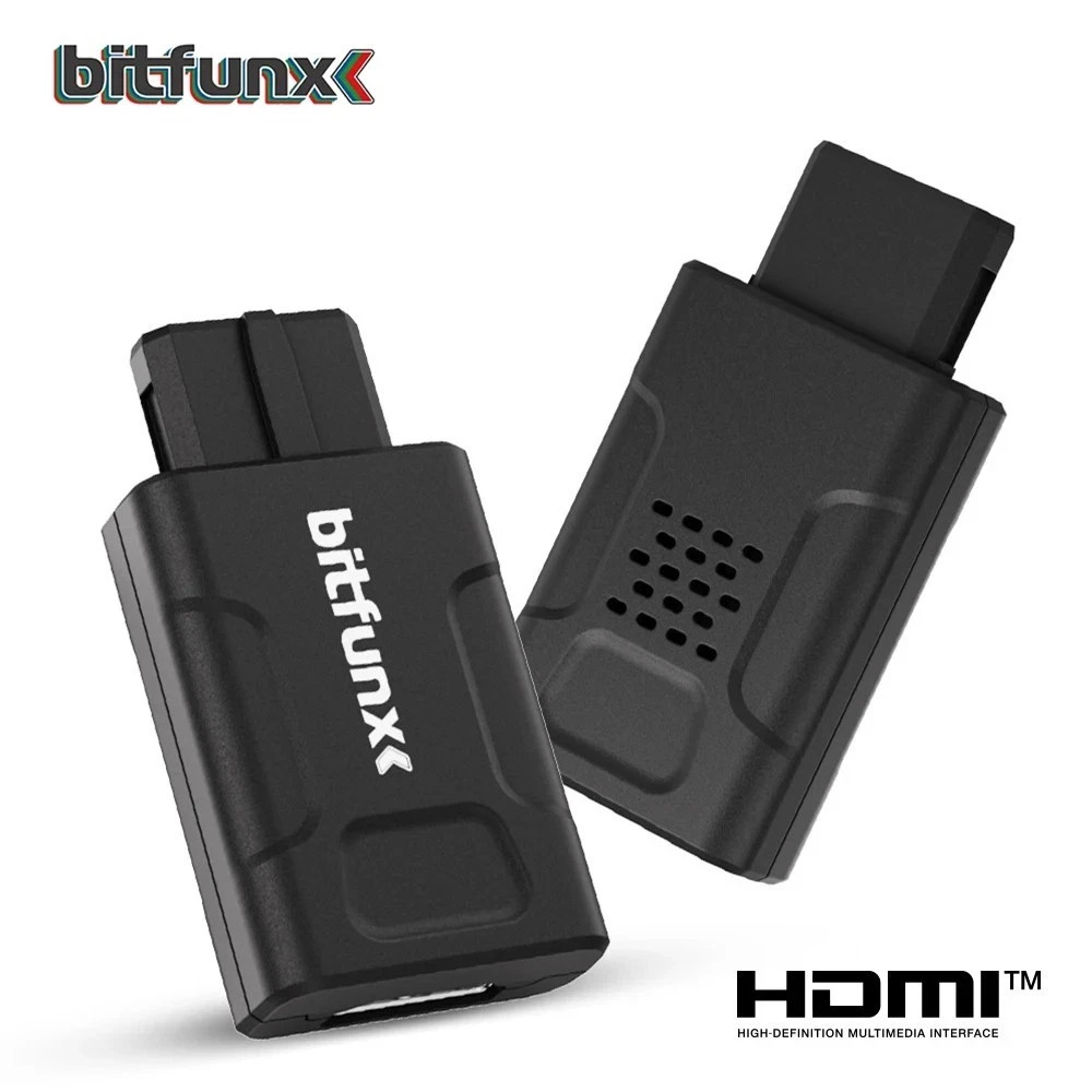 Bitfunx Nintendo N64 GameCube SNES HDMI Converter Image Video Mini Adapter