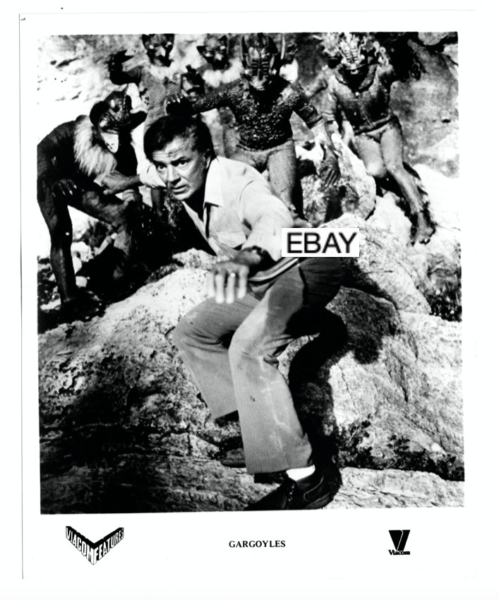 GARGOYLES 1972 TV MOVIE PHOTO #1 HORROR CORNEL WILDE 8X10