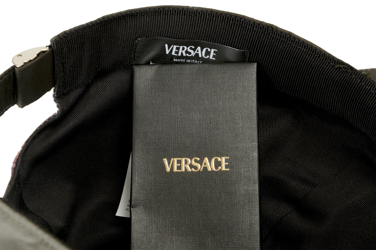 Versace Multi-Color Logo Print Baseball Cap Hat size 57