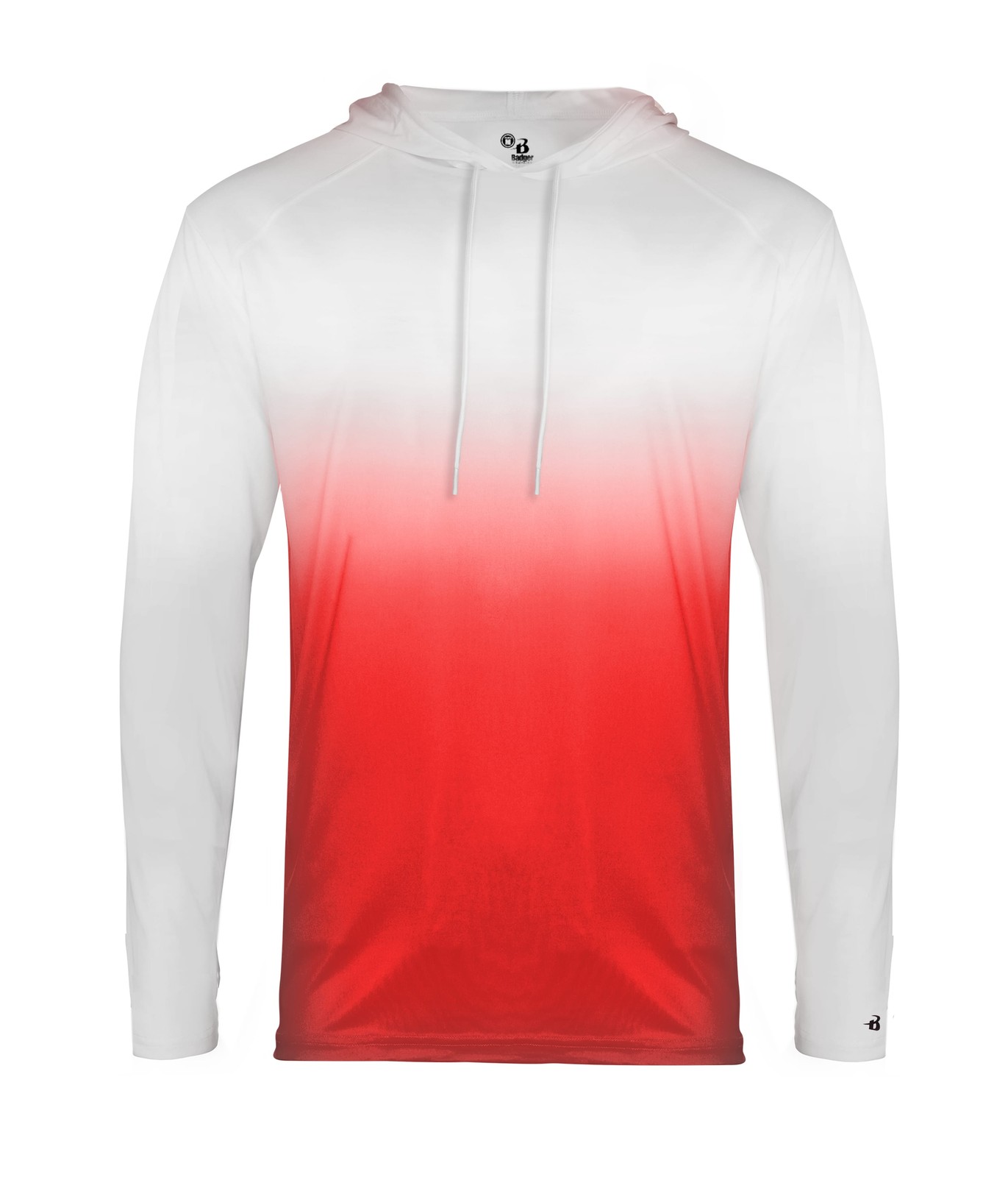 Badger Sport 420500 Ombre Hood T-Shirt