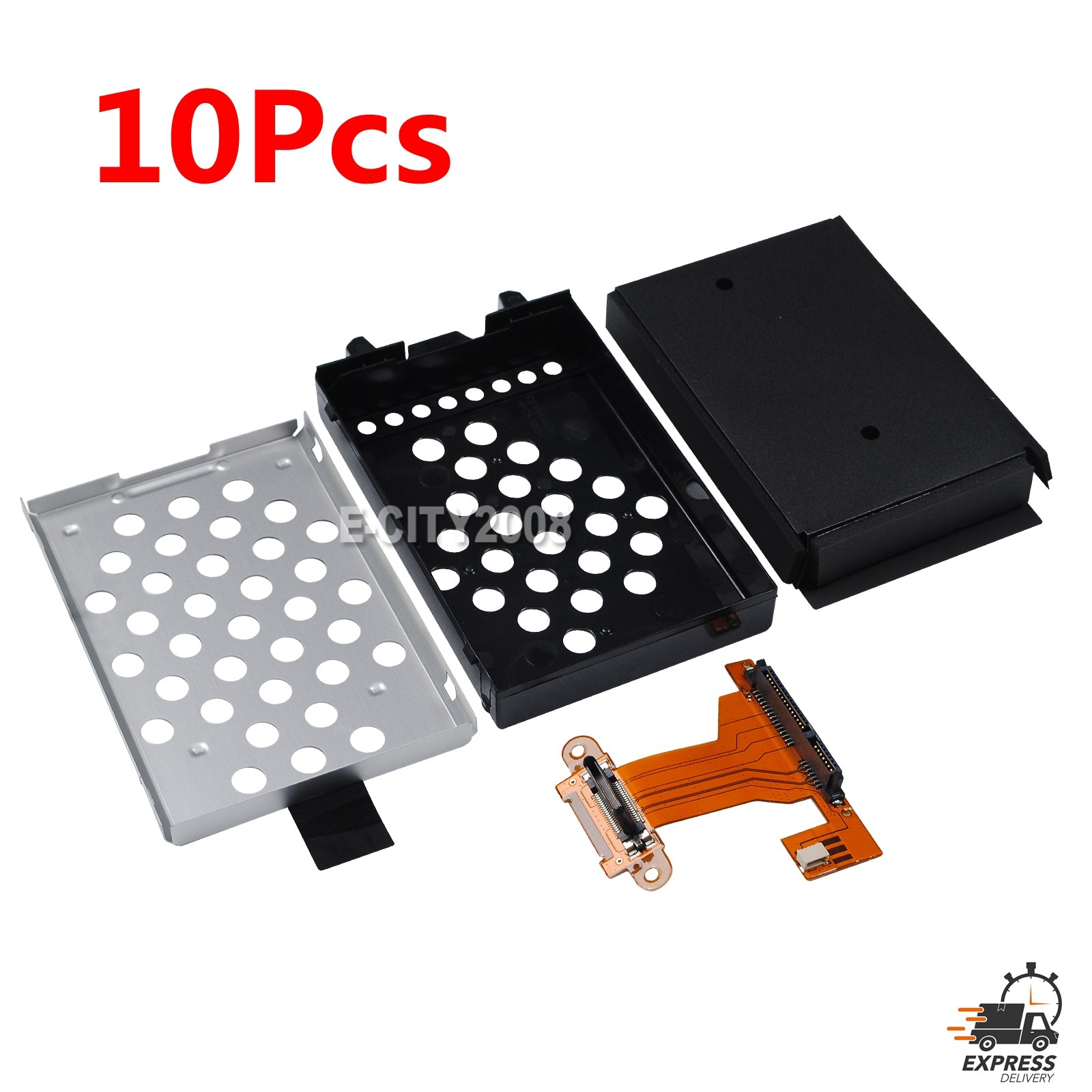 10PCS Hard Drive Caddy HDD Connector W/ Cable for Panasonic ToughBook CF19