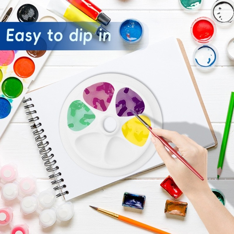 Stackable Plastic Art Color ranges with Removable Lid Perfect for Classroom
