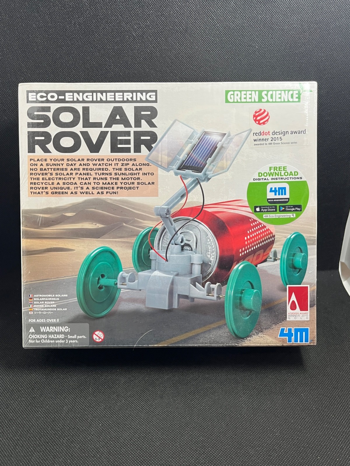 NEW 4M Solar Rover Kit by Green Science Eco-Engineering