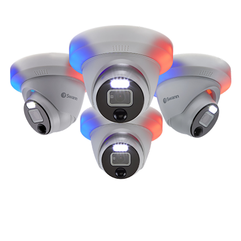 Swann 4K Add-On DVR Bullet Security Camera 4pcs/lot