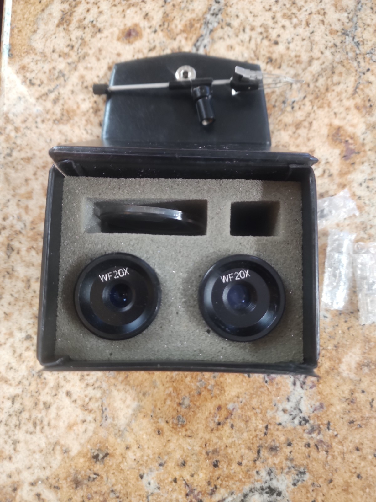 Wf 20x Stereo Microscope Lenses With Case And Accessory