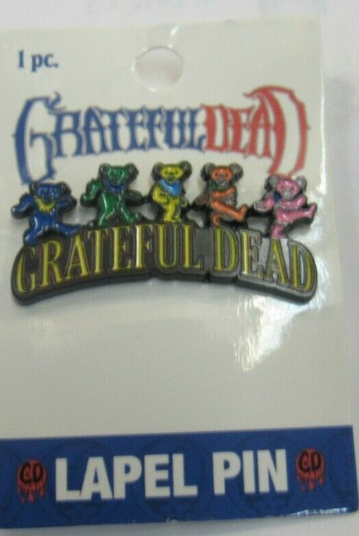 GRATEFUL DEAD LAPEL PIN  NEW    OOP RARE FUTURE COLLECTIBLE