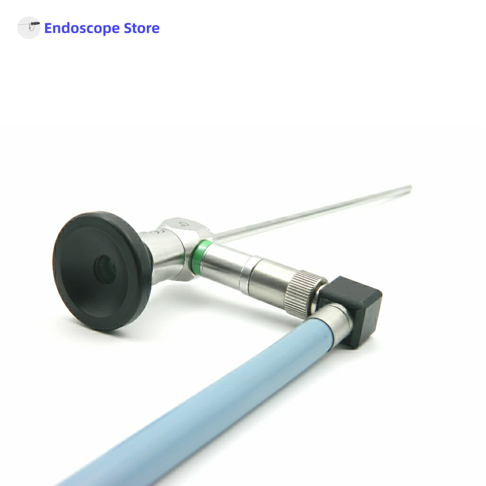 Medical Right Laparoscopic Angle Adapter Endoscope Light Source Optical Fiber