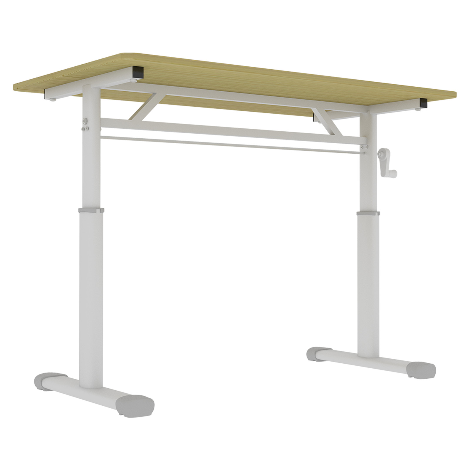 Adjustable study desk suitable for children and adults, height-adjustable US