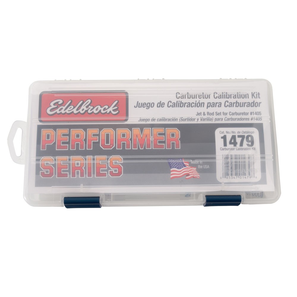 Edelbrock Carburetor Calibration Kit 1479; Performer Series 1405 Calibration Kit