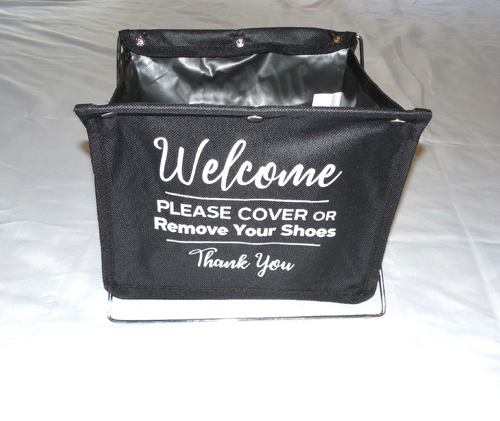 NEW Please Cover or Remove Your Shoes Basket House Showing REALTORS REAL ESTATE