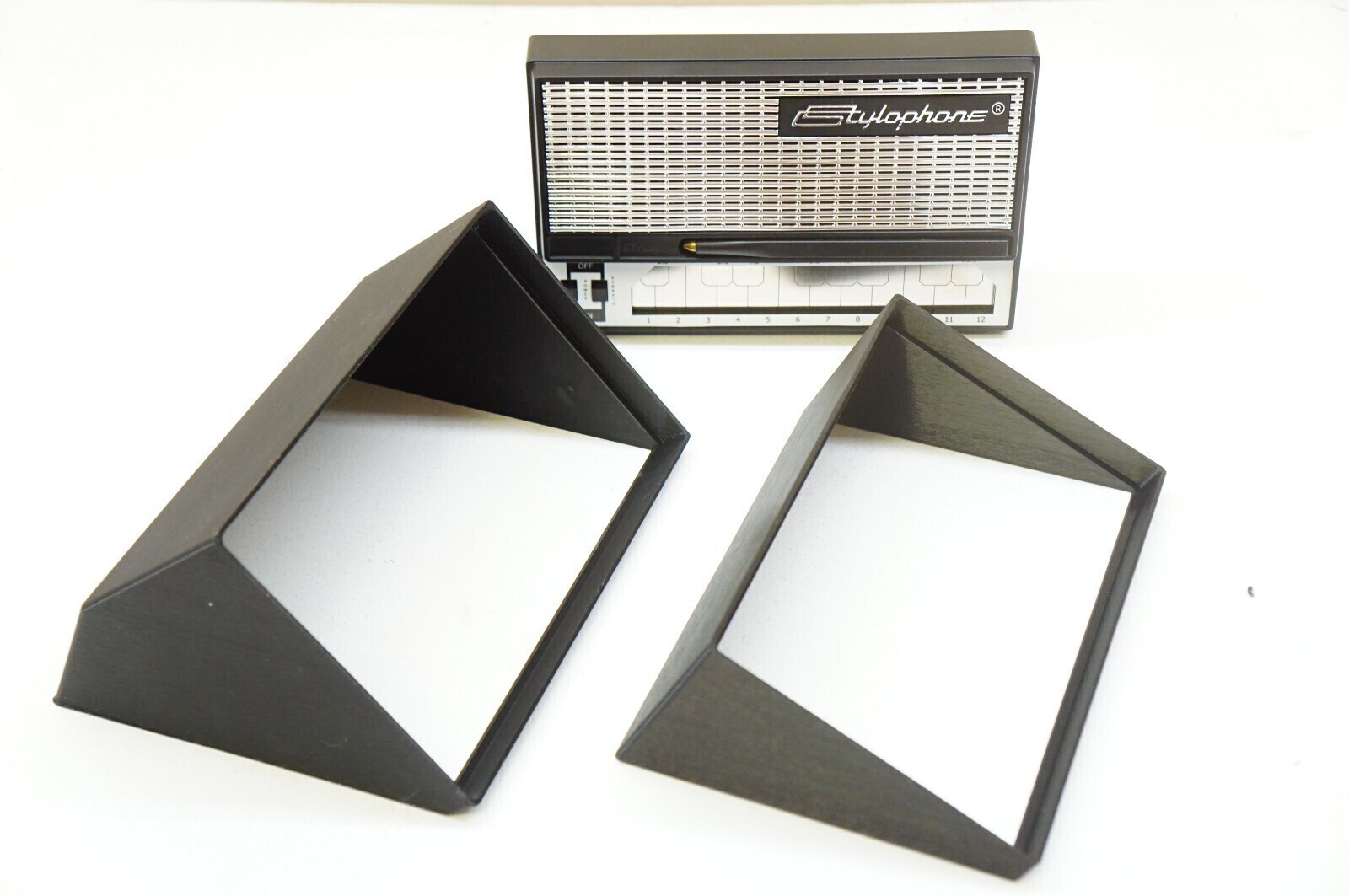 Angled Base Stand for Stylophone Original Retro Pocket Synthesizer Display Mount