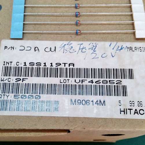 10PCS/50PCS HITACHI 1SS119 Silicon Epitaxial Planar Diode DO34