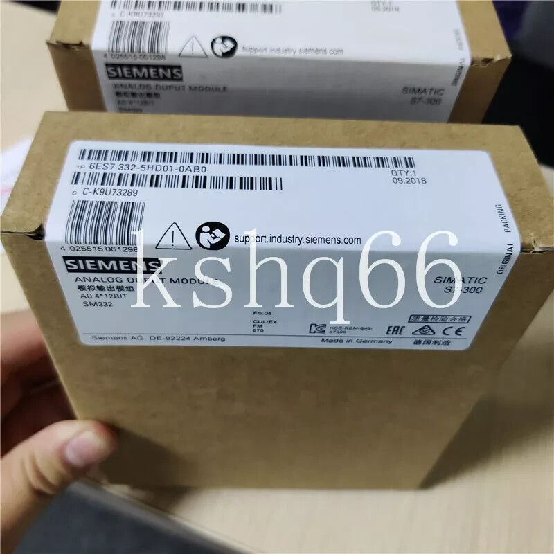 1P Siemens 6ES7332-5HD01-0AB0 6ES7 332-5HD01-0AB0  New Fast Delivery