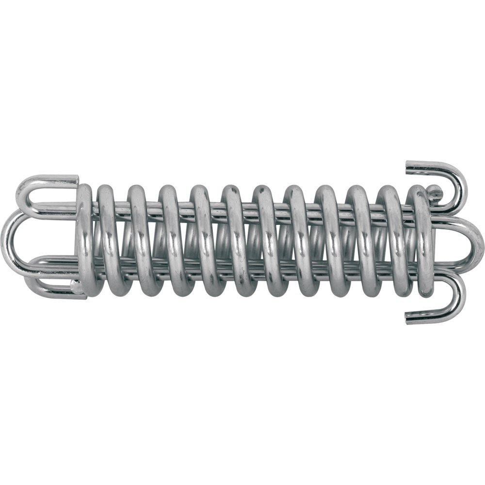 Sp 9649 Porch Spring Spring Steel Construction Nickelplated Finish 0.227 Ga X 19