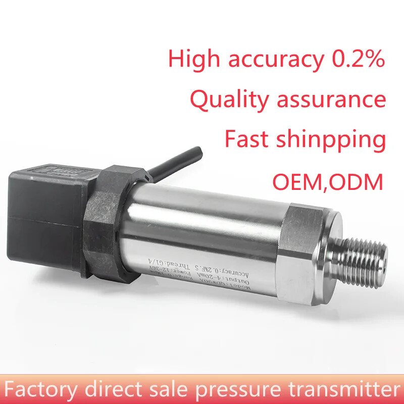 0-600bar Pressure Sensor Transducer 12V 24V 150psi 1Mpa For Water Oil Gas Air