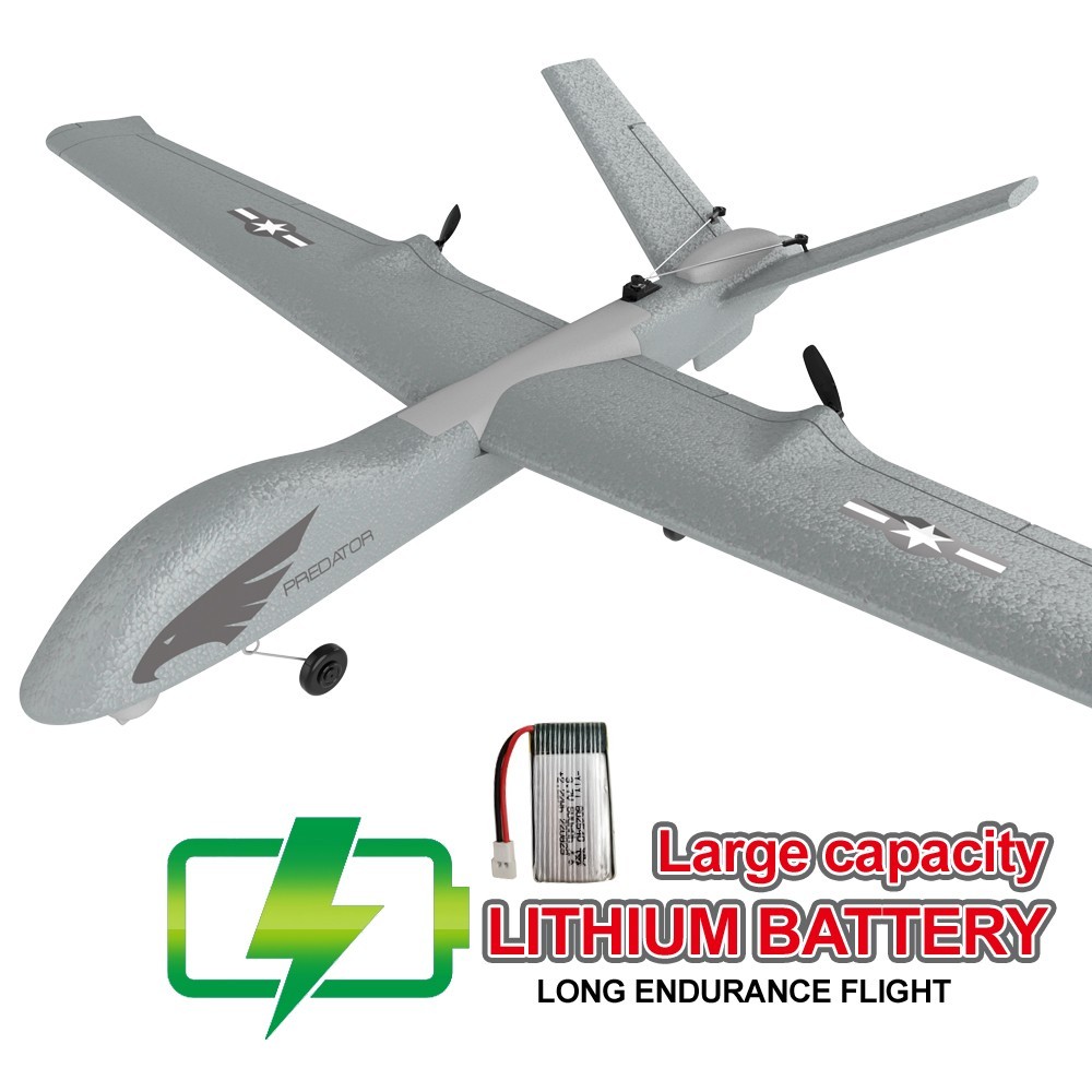 Z55 RC Plane 2.4G 3CH Hand Throwing Foam Aircraft One Key Roll Fixed Wingspan