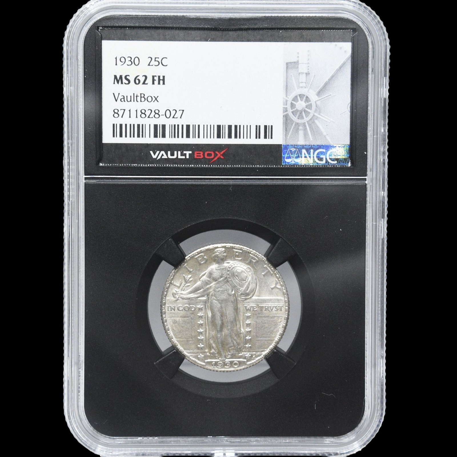 1930 Standing Liberty Quarter (1916 - 1930) Quarter NGC MS 62 FH #8711828-027
