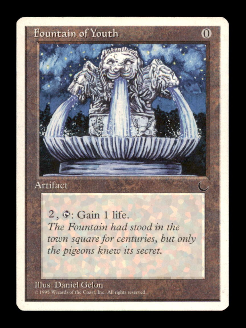 Fountain of Youth Common Chronicles Magic: The Gathering Lightly Played