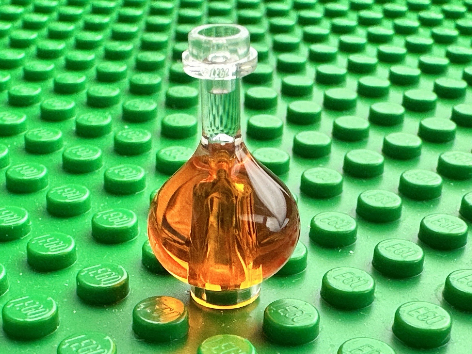 Lego Trans-Orange Florence Flask From Set 76431