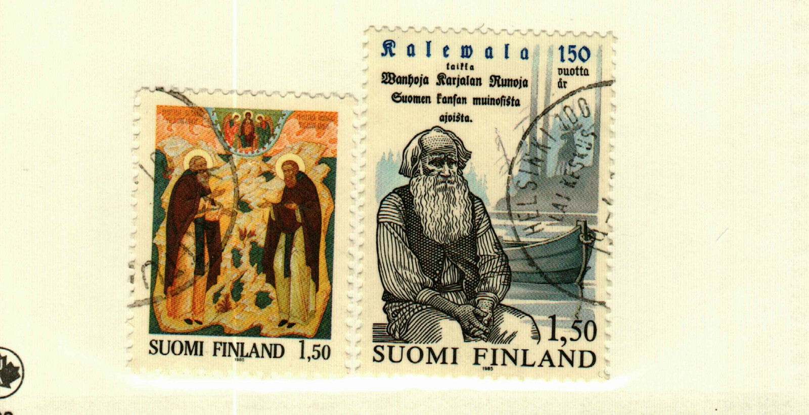 Finland #702-3 used