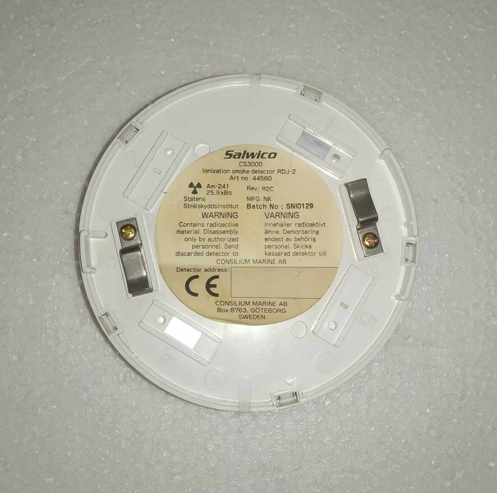 CONSILIUM SALWICO CS3000 IONIZATION SMOKE DETECTOR RDJ-2